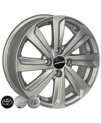 Диски ZW BK736 S R14 W5.5 PCD4x100 ET35 DIA67.1